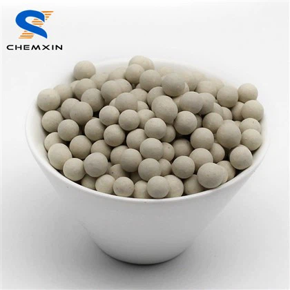 Ceramic Support Media Al2o 3 23-30% inert aluminiumoxide keramische bal voor het verpakken van torens